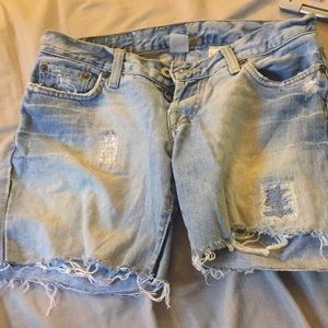 Jean shorts